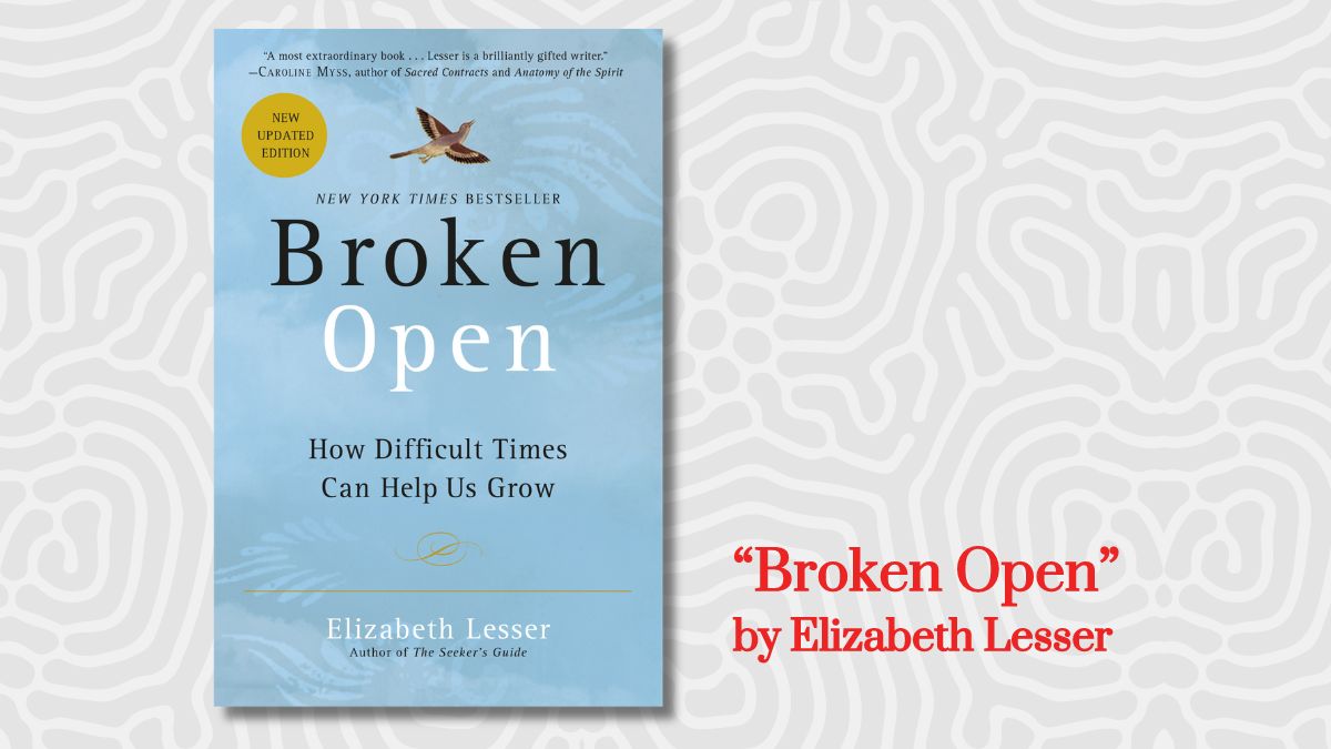 broken open book